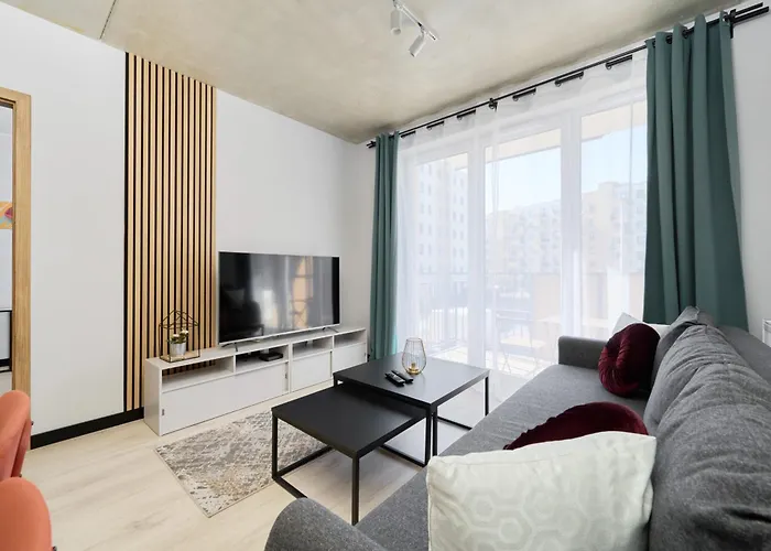 Appartamento Fresh & Stylish In With Parking & Balcony By Renters Poznań