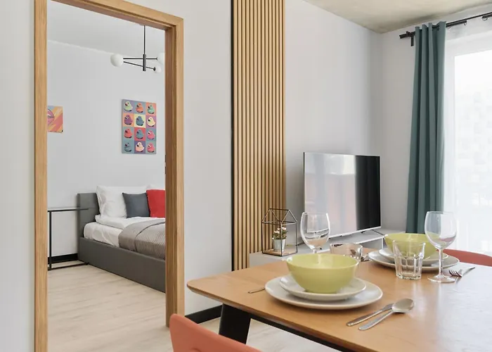 Lägenhet Fresh & Stylish In With Parking & Balcony By Renters *